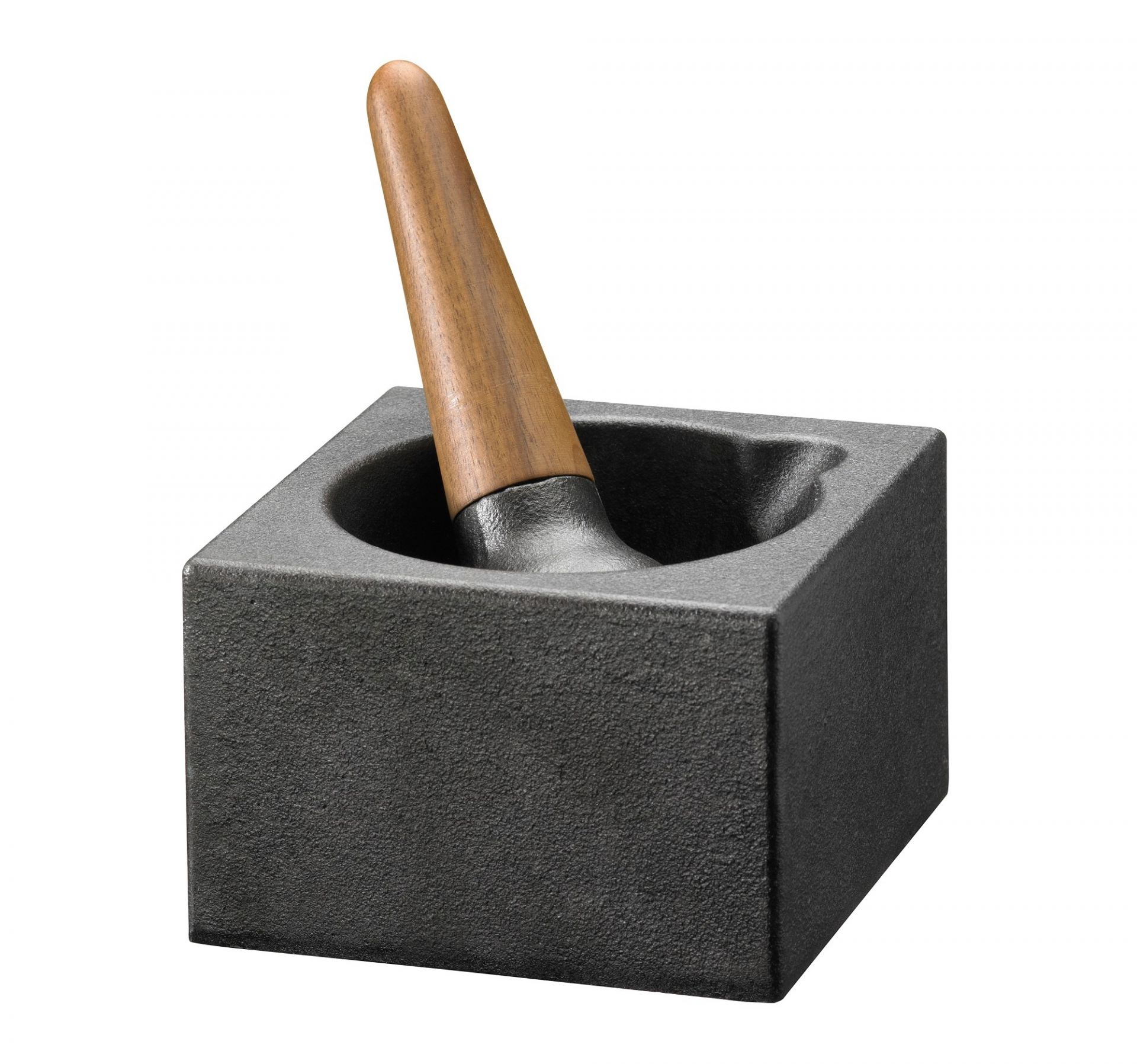 Mortar cubic with pestle Skeppshult SINGLE PIECES